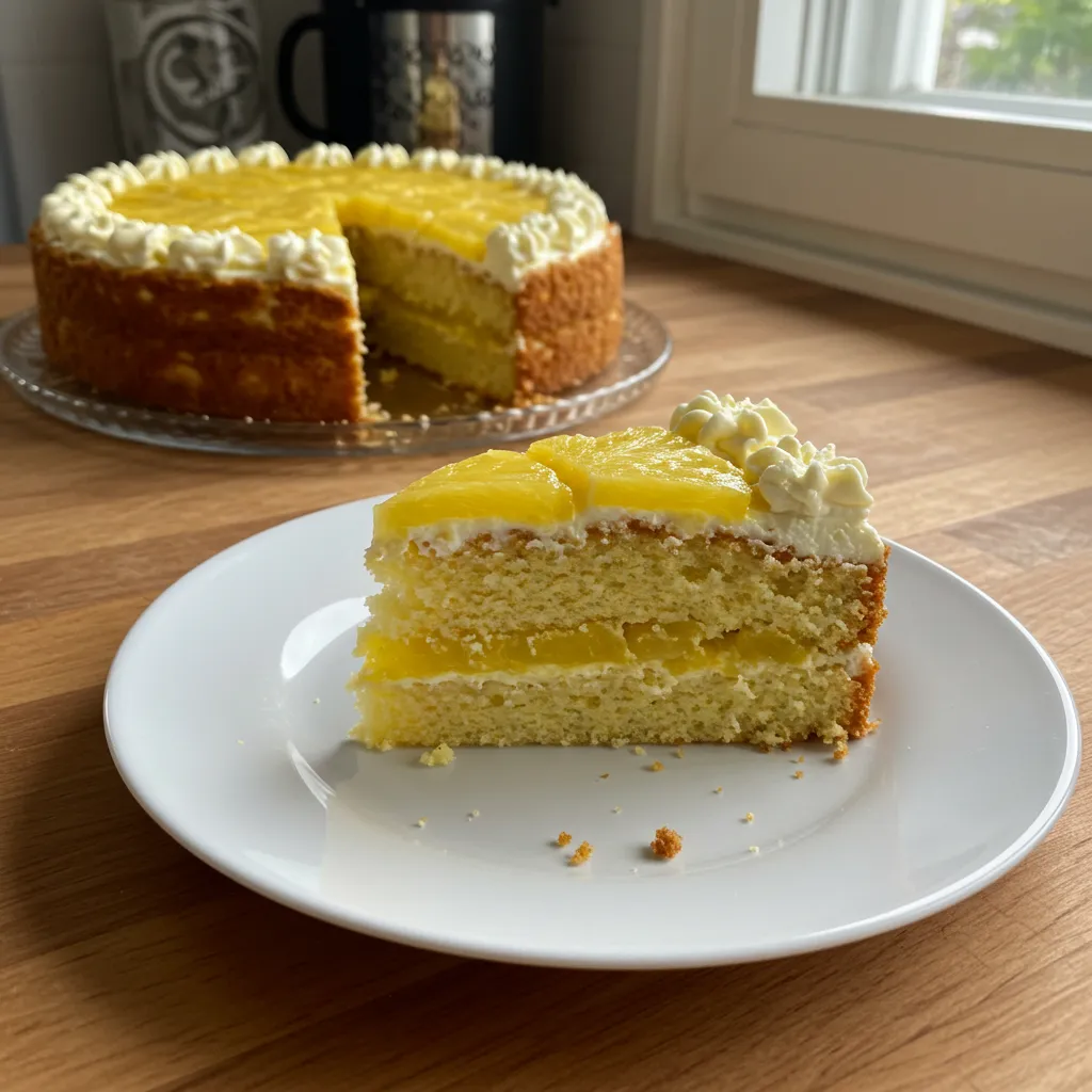 Juicy Pineapple Heaven Cake: A Tropical Paradise Dessert